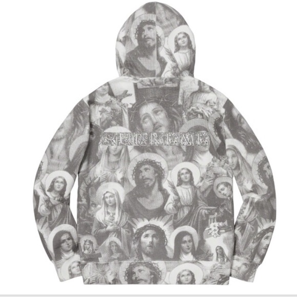 NWT authentic Supreme hoodie size M - Picture 2 of 2